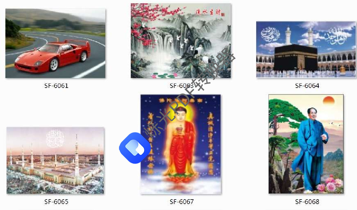 运通相框60X80cmPS相框5D立体画详情3