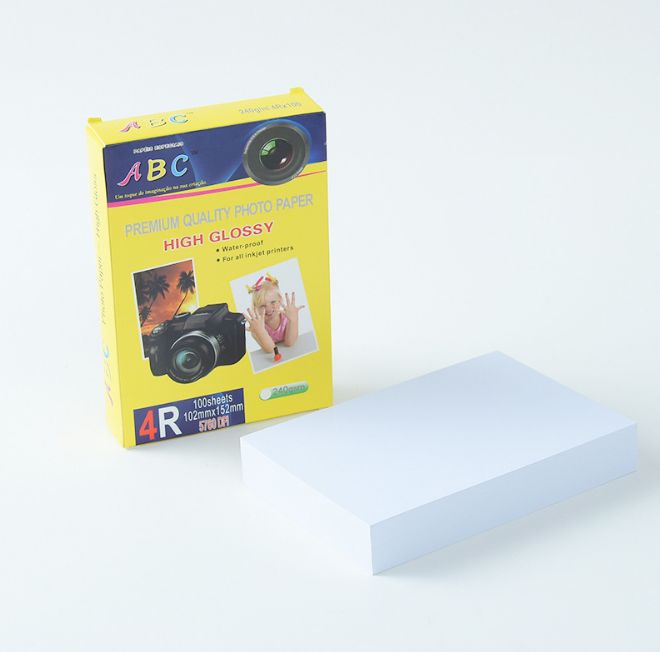 Super White Super Bright 240 G 6 Inch Photo Paper High Light Photo Paper 4R Waterproof Photo Paper 100 Pieces Of Authentic Photo Paper details Picture