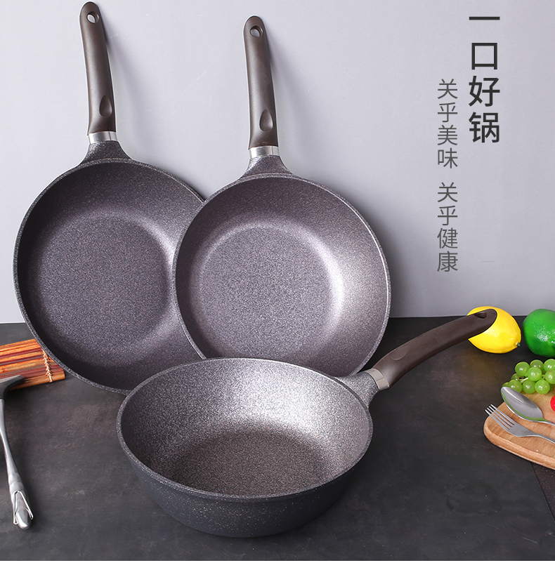Libin Inuofu coated wok 30cm(dual-purpose) color box detail image 16