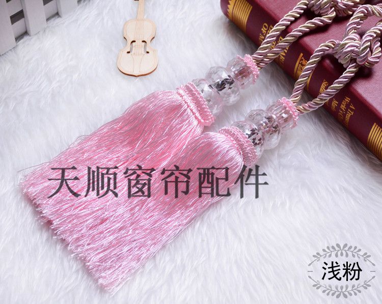 Curtain straps, hanging ball crystals Application Scenario