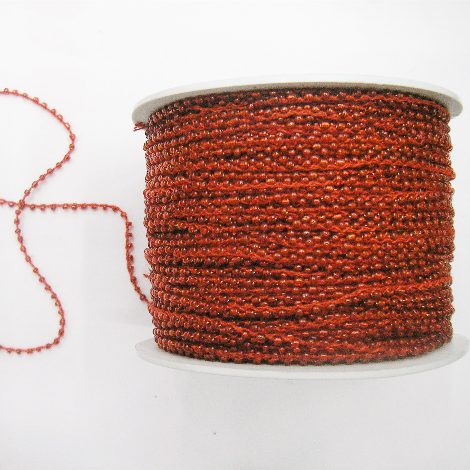 厂家直销 连线玻璃珠 绣花机专用连线玻璃米珠 定制款详情图3