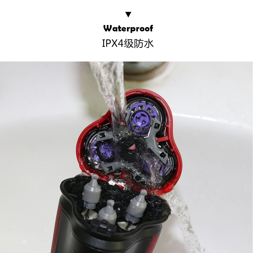 Cross-border exclusive men's razor, full-body water-washable waterproof razor, electric beard razor NK7031 Application Scenario