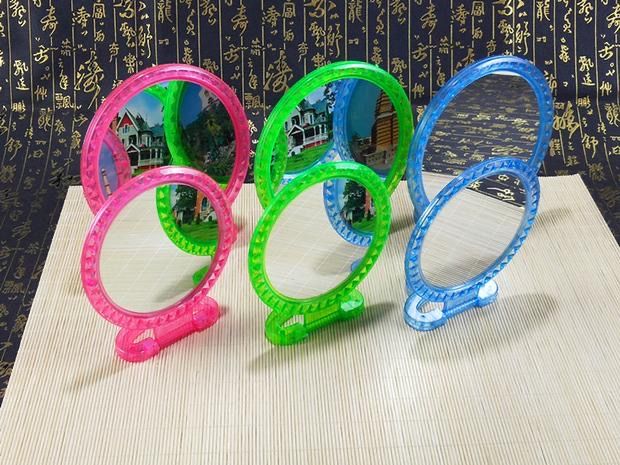 Round smooth dressing mirror hanging bathroom shower mirror creative Room A3