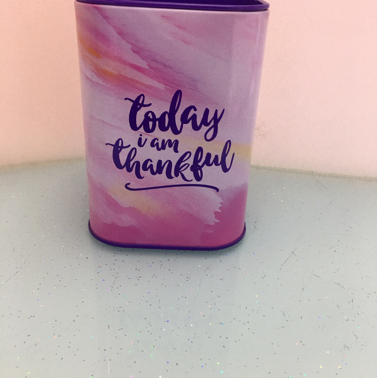 7.5×10.厘米，方形收纳笔筒细节图