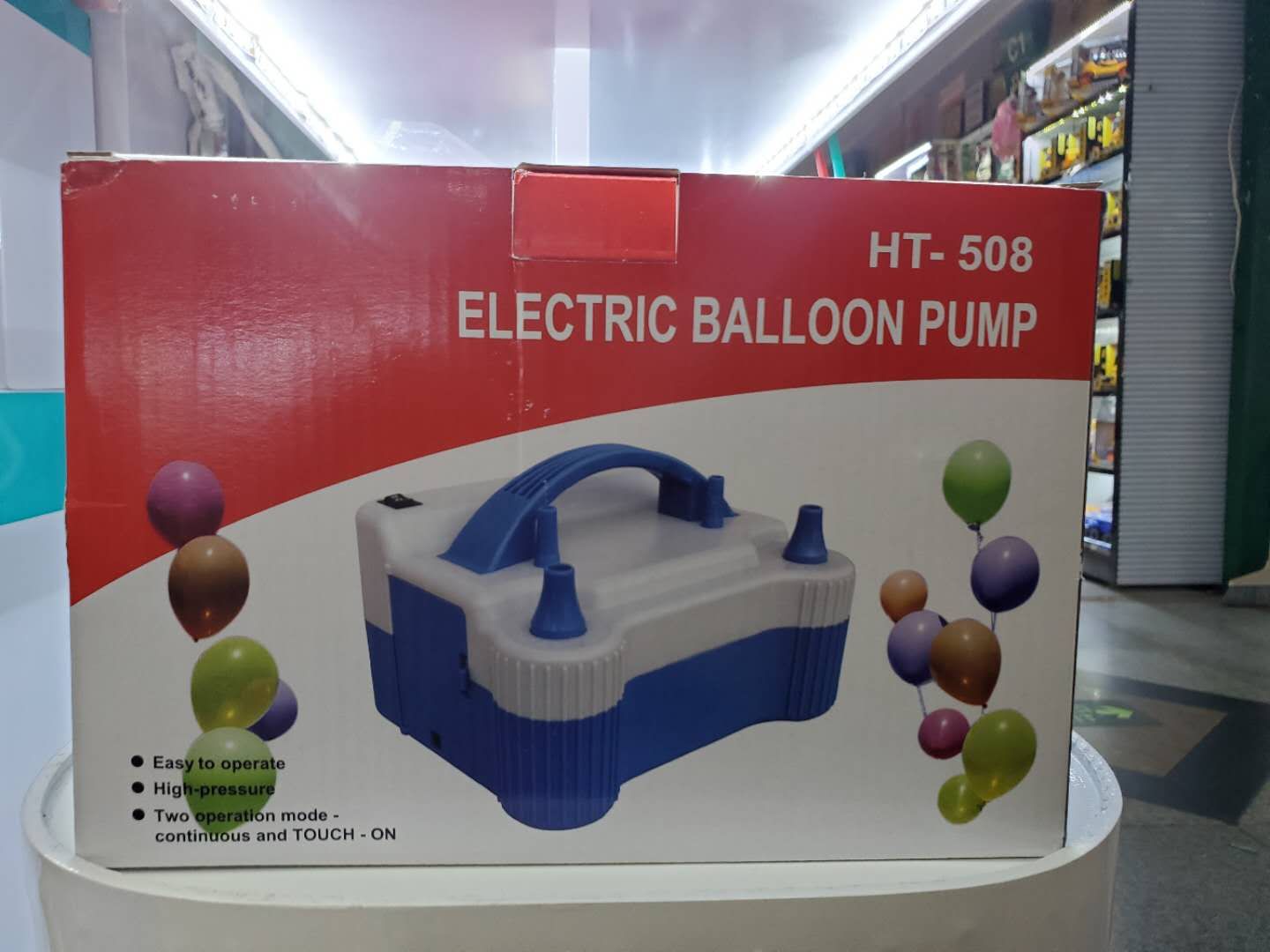 Balloon electric pump details Picture