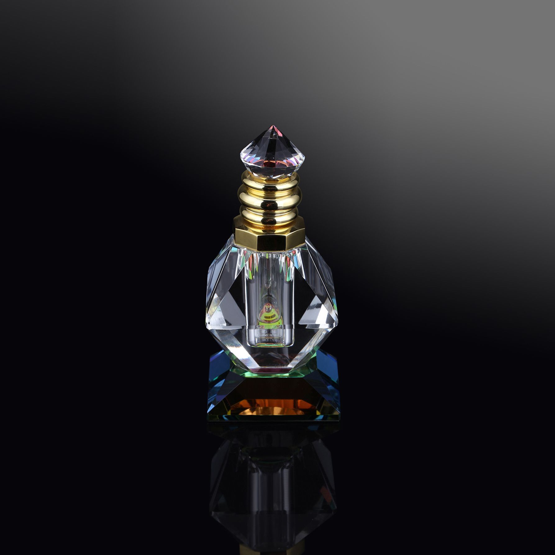 3毫升带底座水晶小精油瓶香水瓶