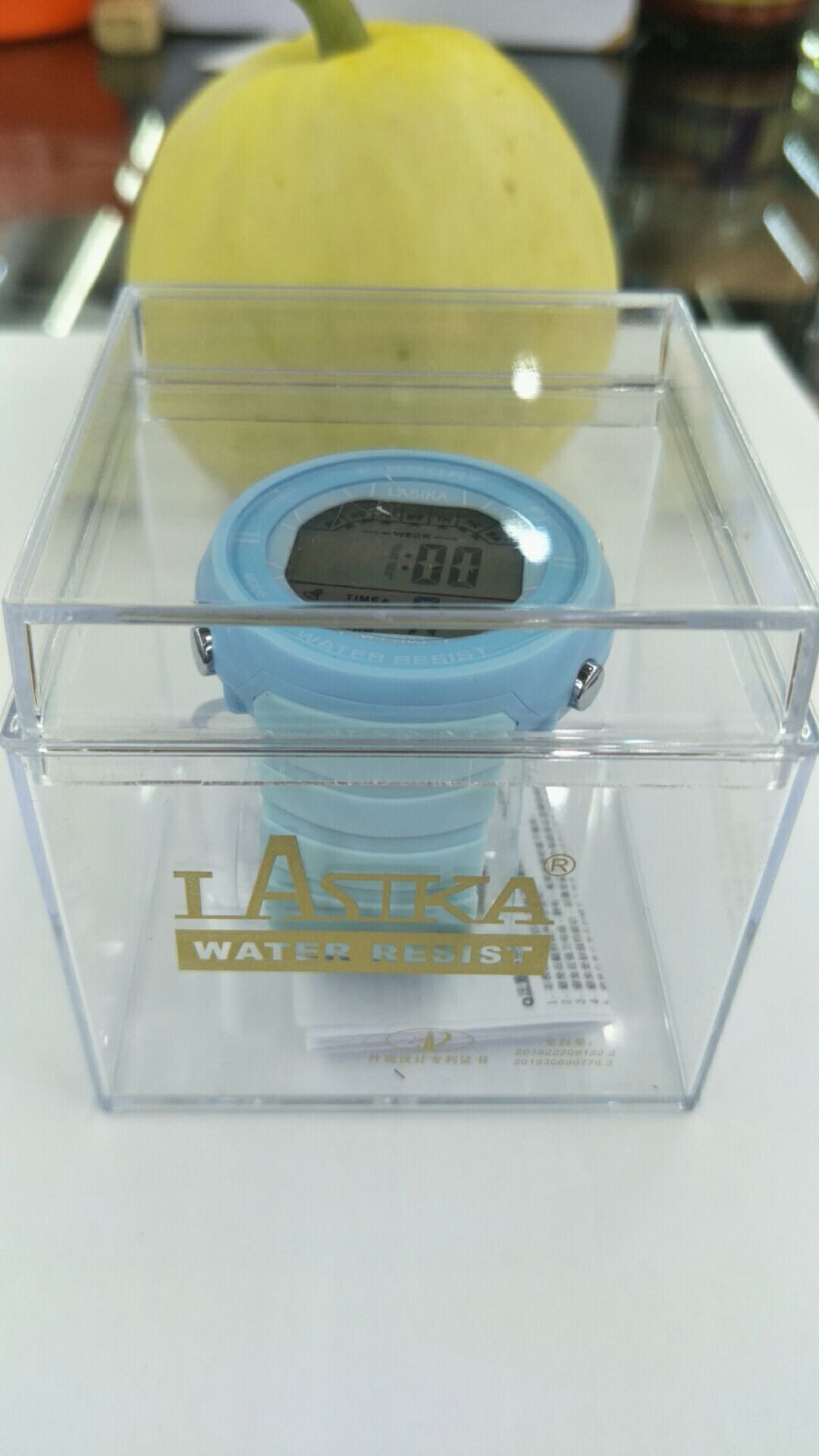 拉斯卡女生潮流时尚防水运动表详情图10