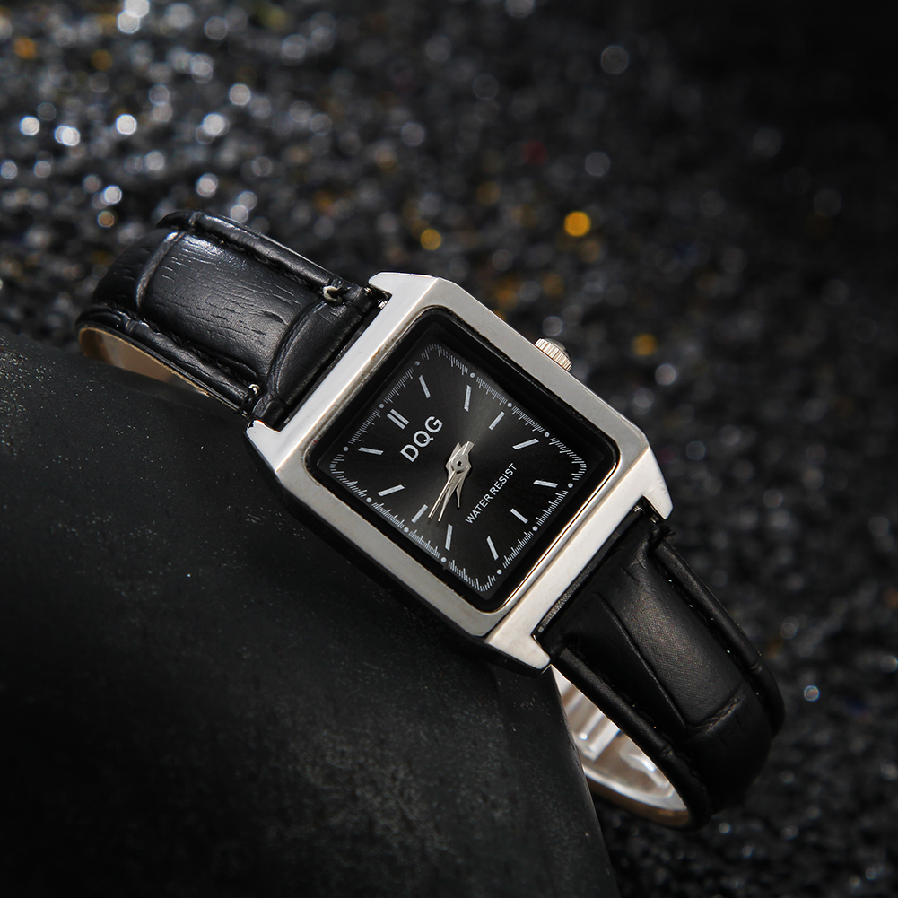 男士女士皮带小方形数字经典时尚学生手表厂家直销详情图5