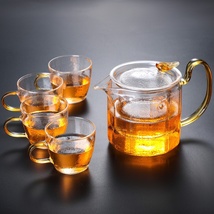 玻璃泡茶壶  养生玻璃泡茶器