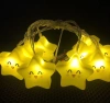led popular star lights, small colored lights, flashing light strings, children's tents, girlish room, romantic decoration, birthday decor 111 details Picture