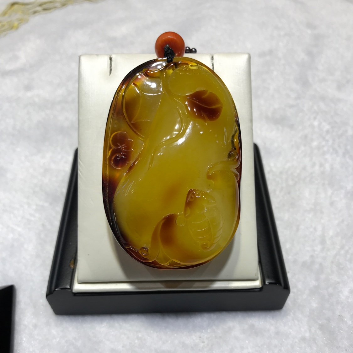 （天然居珠宝）吉祥如意蜜蜡吊坠