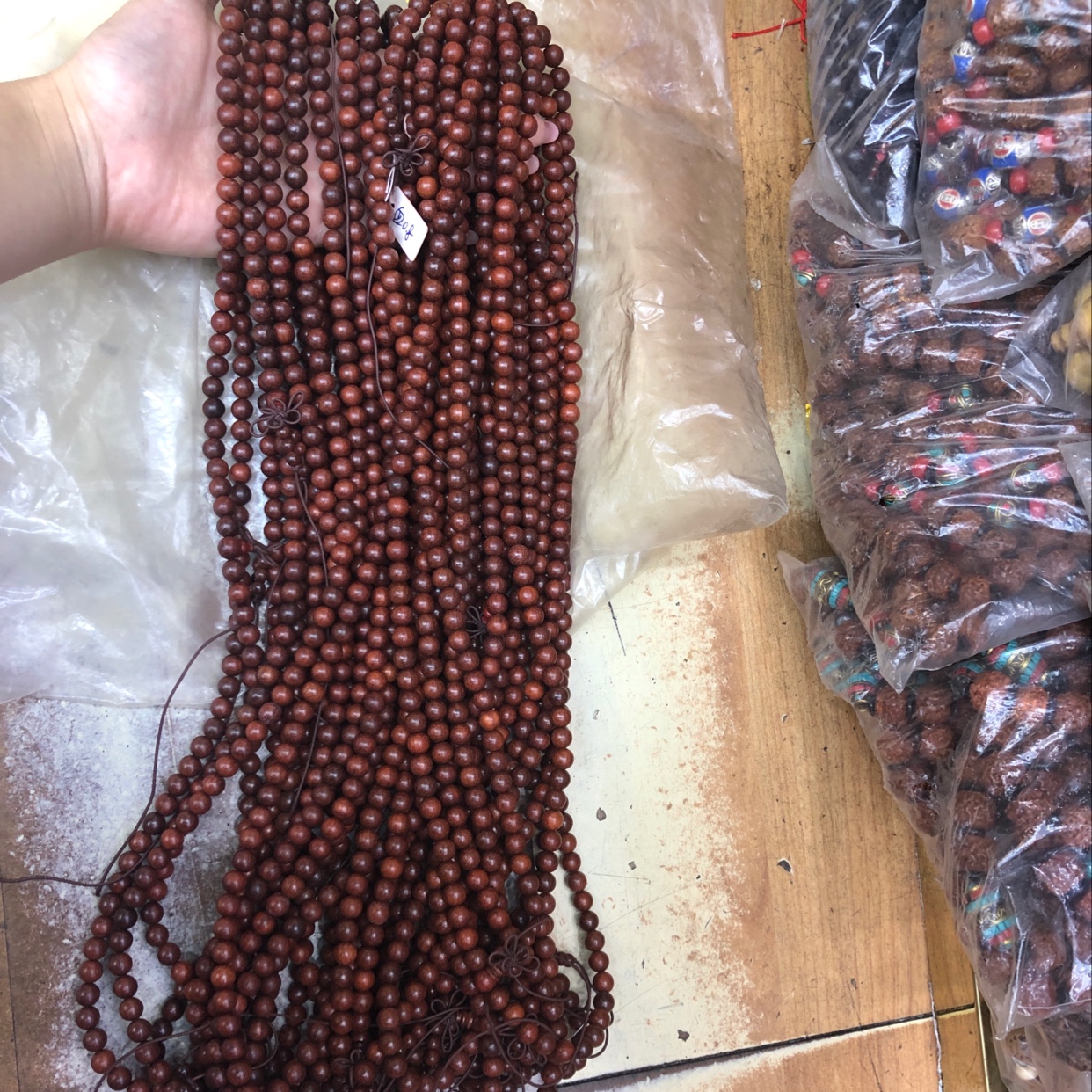 雪檀108颗佛珠