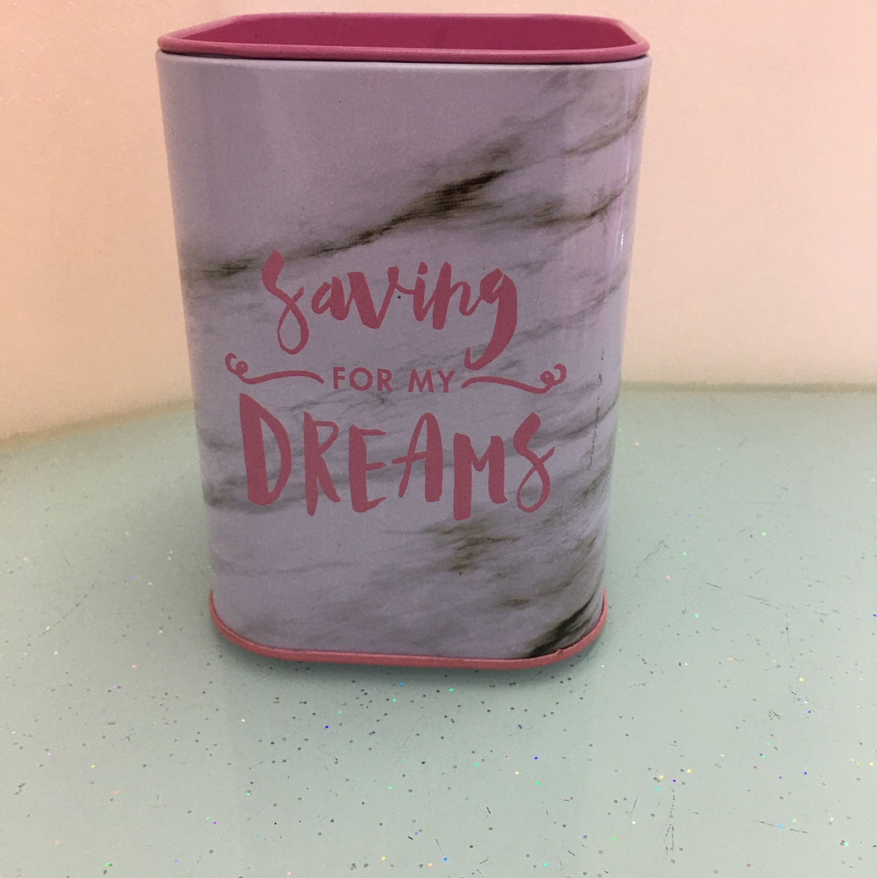 7.5×10.厘米，方形收纳笔筒产品图