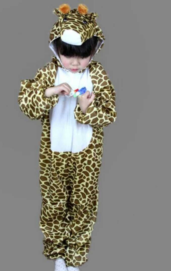 Children's animal costume giraffe jumpsuit