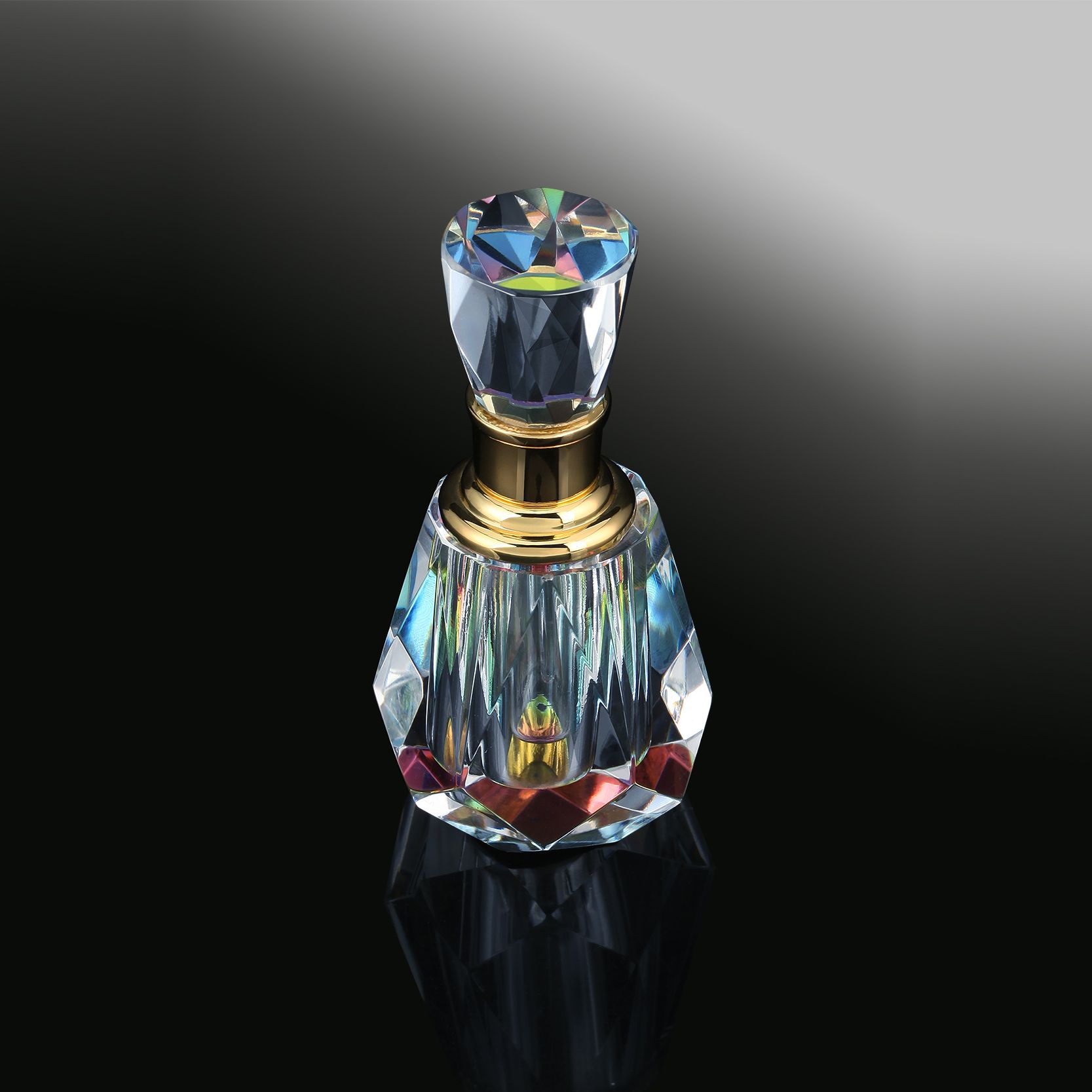 3 ml small crystal perfume bottles full figure