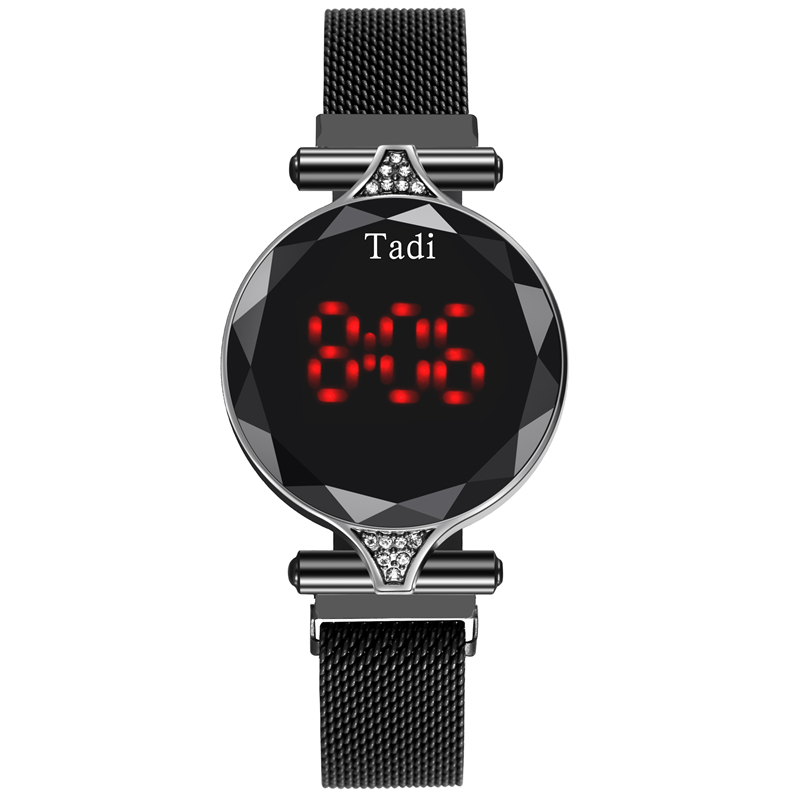 Milan watch with display screen detail image 4