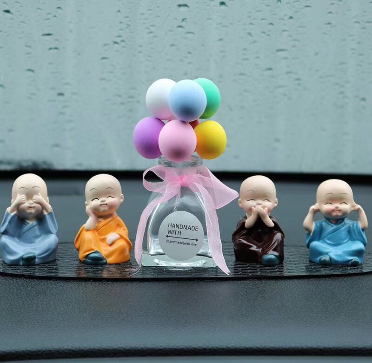 A figurine of the "Four Nos Little Monk"