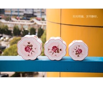 Three sets of plum tin tin biscuit tin candy box wedding candy box jewelry box