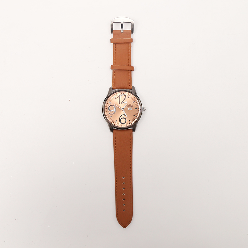 爆款时尚运动休闲男士带日历皮表带手表腕表石英表源头厂家直销55详情图4