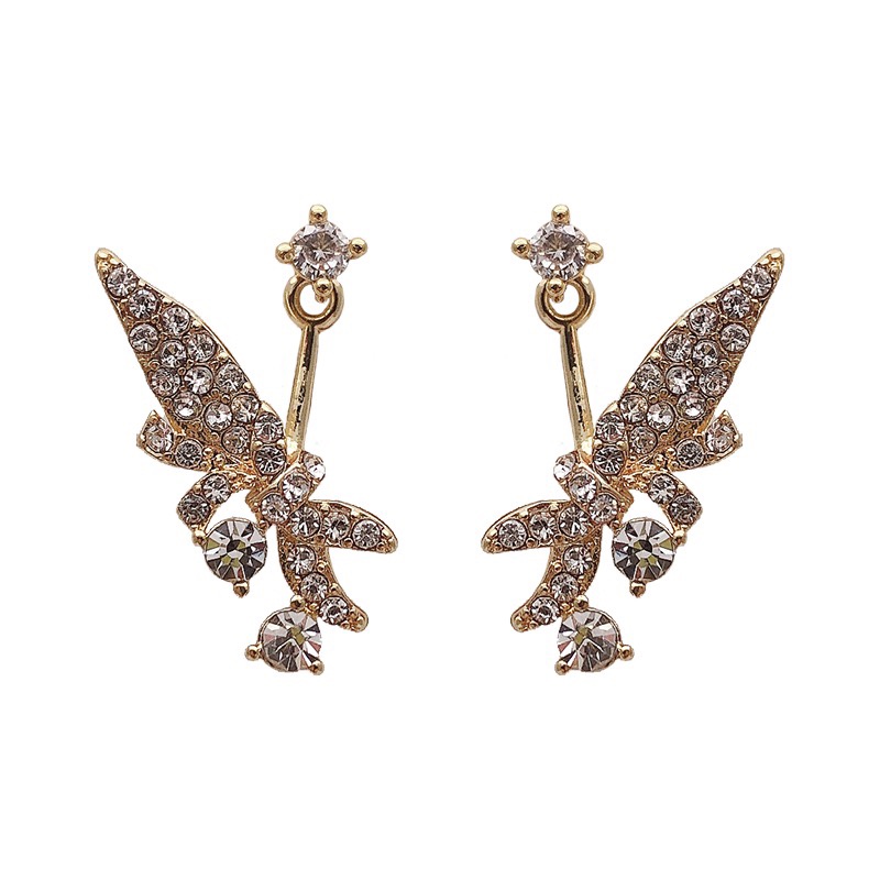 The high-end and elegant butterfly earrings and ethereal earrings, the same style as the star Song Hye Kyo of Dongdaemun, South Korea, are the new 2020 collection Application Scenario