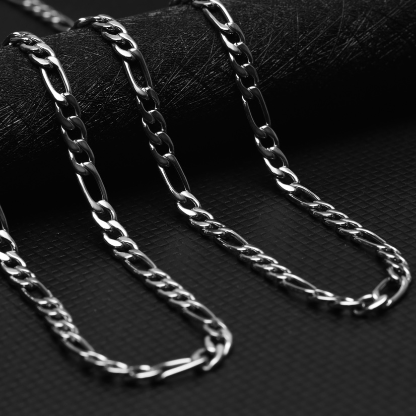 嘻哈简约短款项链1:3NK费加罗项链潮男网红同款女街头蹦迪颈链