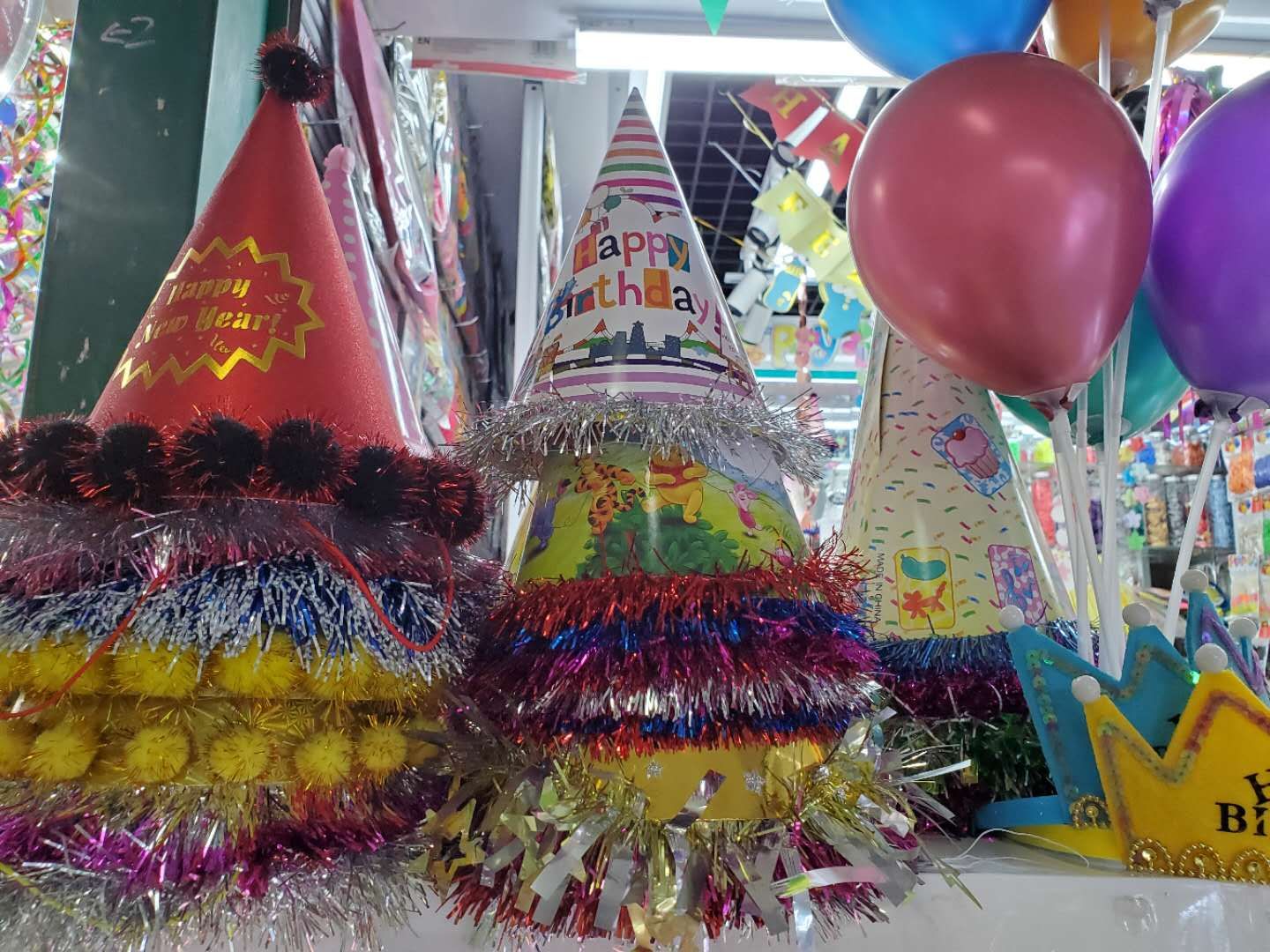 Birthday flower ball hat undefined