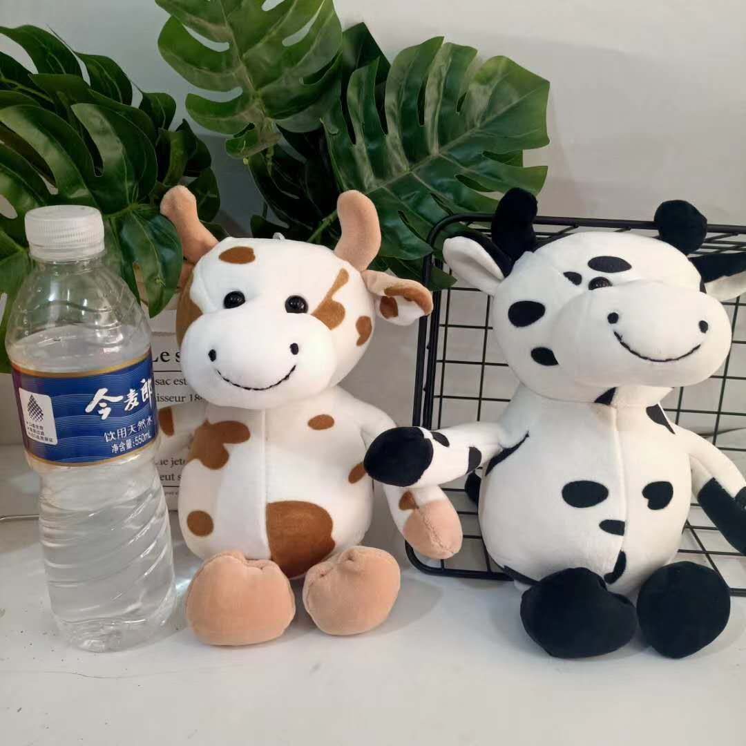 奶牛毛绒玩具毛绒公仔批发