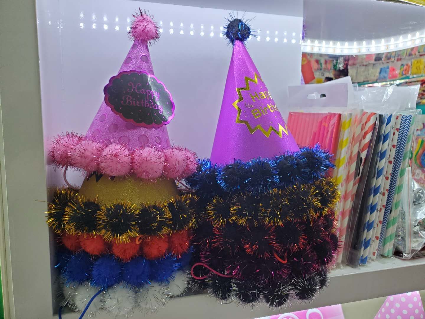 Birthday flower ball hat Application Scenario