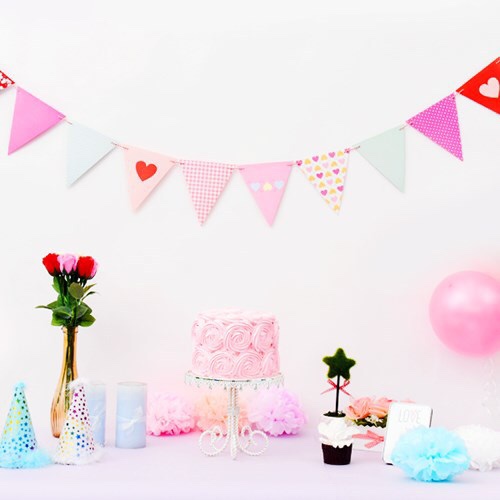 Birthday flag-raising scene decoration and atmosphere decoration Application Scenario