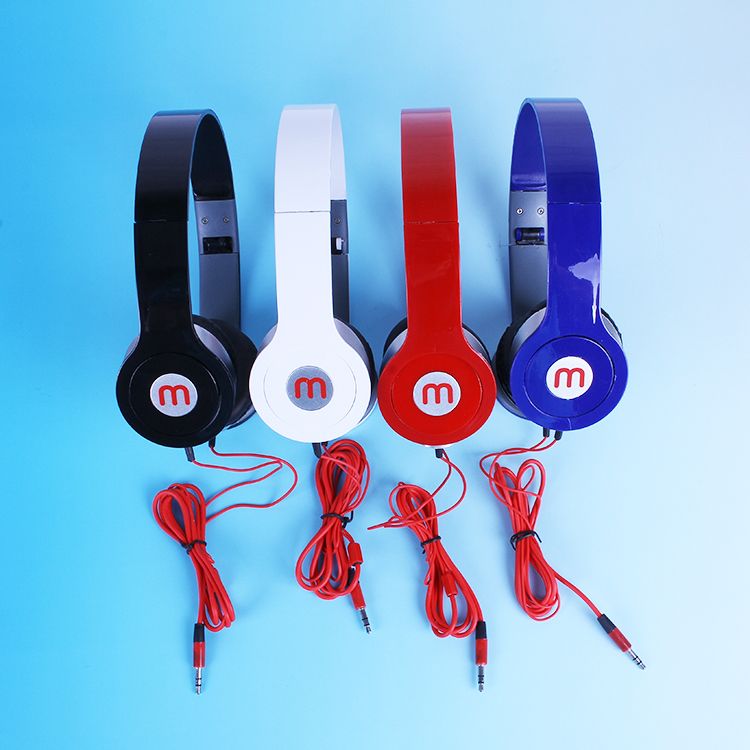 Ya Kirin Gift Headphone Factory customized SOLO wired headphone can print logo advertising headphone