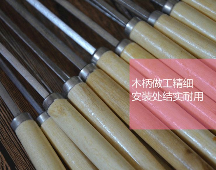 木柄烧烤方针 12PCS/卡细节图