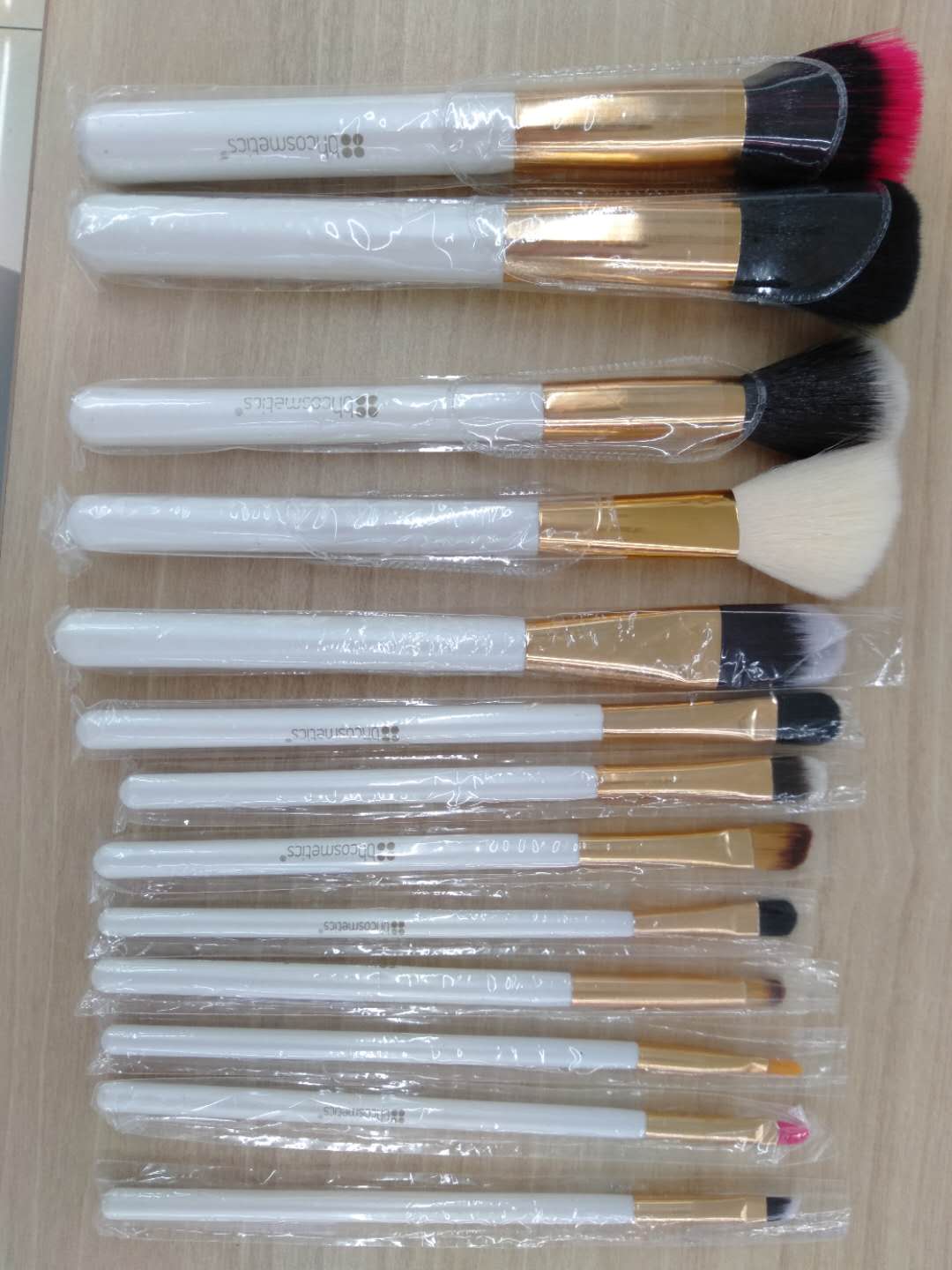 13 sets makeup brush, bevel eyebrow brush, eye shadow brush thumbnail