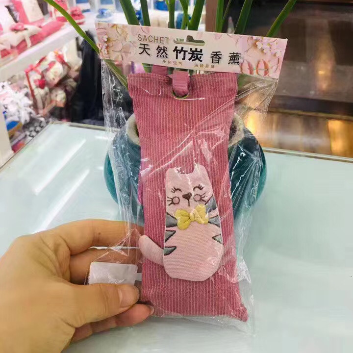 zt-tk33 Deodorizing and Dehumidifying Bamboo Charcoal Aromatherapy Bag Deodorizing Bag details Picture