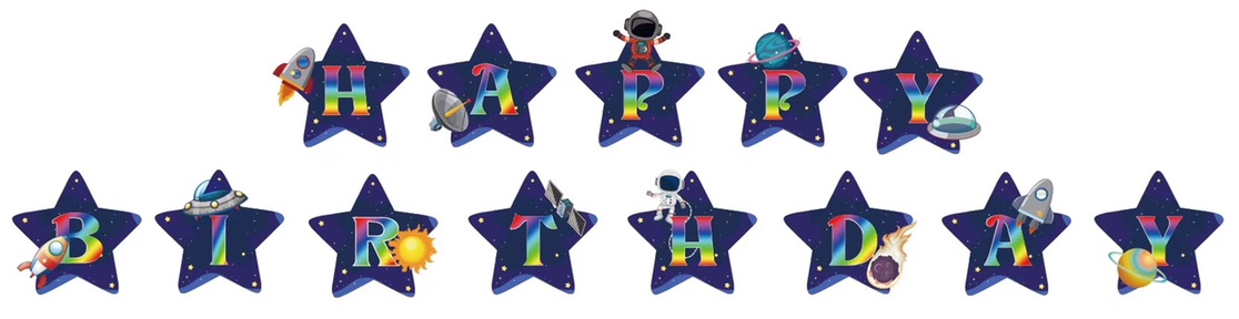 Happy birthday! Flag-raising birthday party decoration Application Scenario