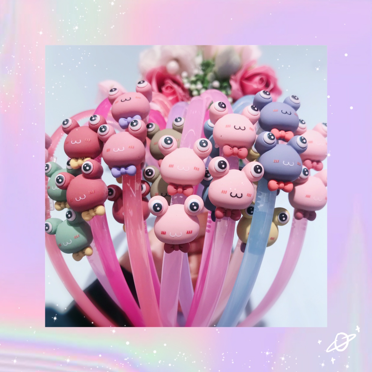 Little frog head clasp thumbnail