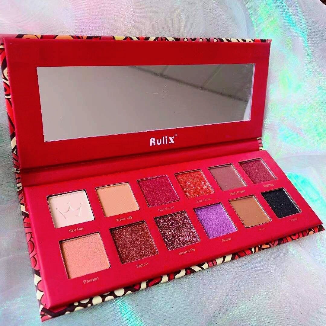 Aristocratic Renaissance eye shadow tray 12 color pearl matte finger eye shadow no fly powder do not take off makeup thumbnail