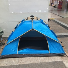旅游帐篷2*1.5米假双层，170D银胶布