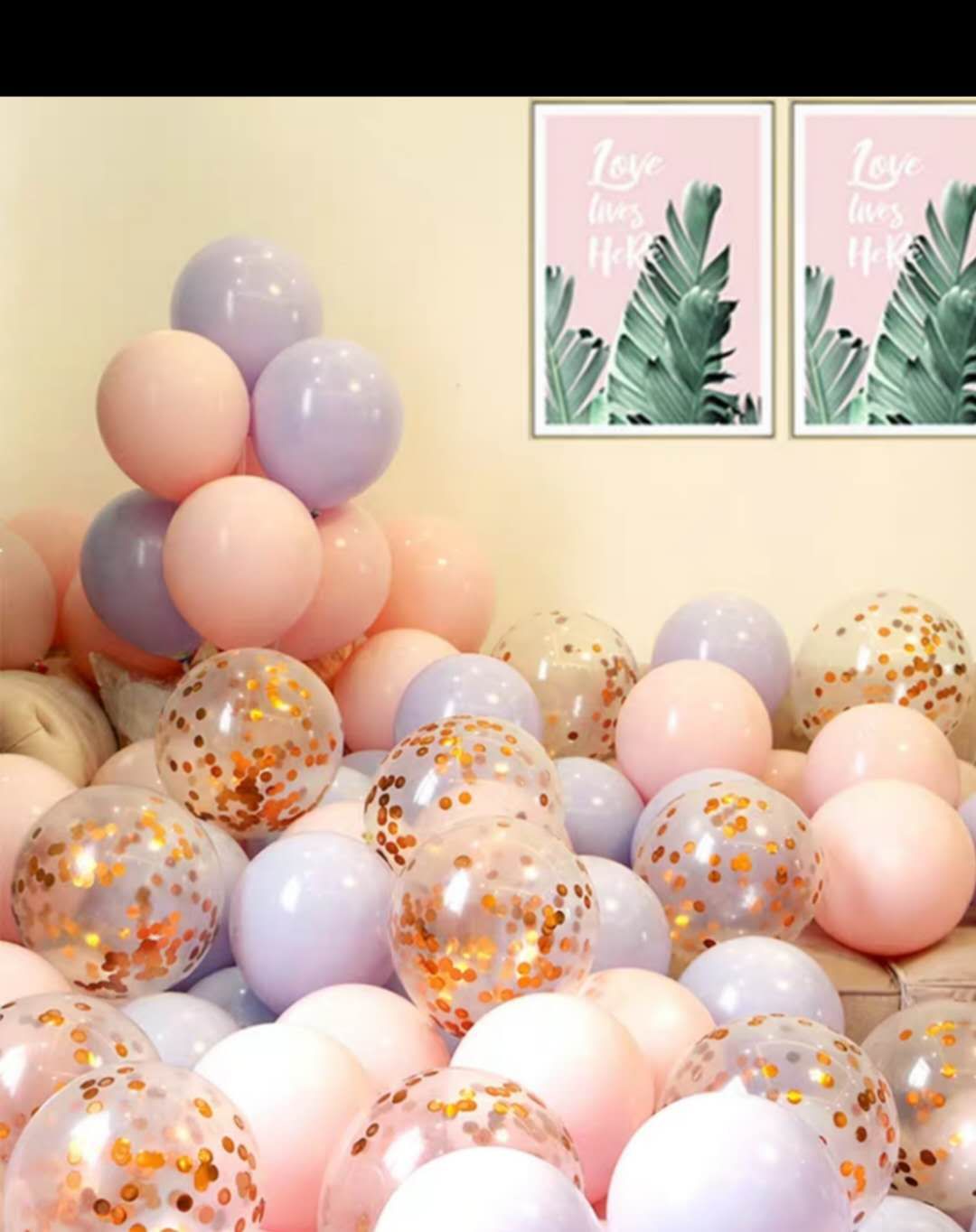 Macaron latex balloons