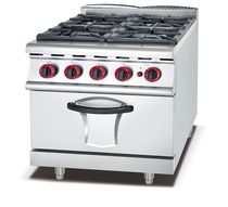 DF68075 four-head gas cooker even gas oven plus grillboard DF TRADING HOUSE