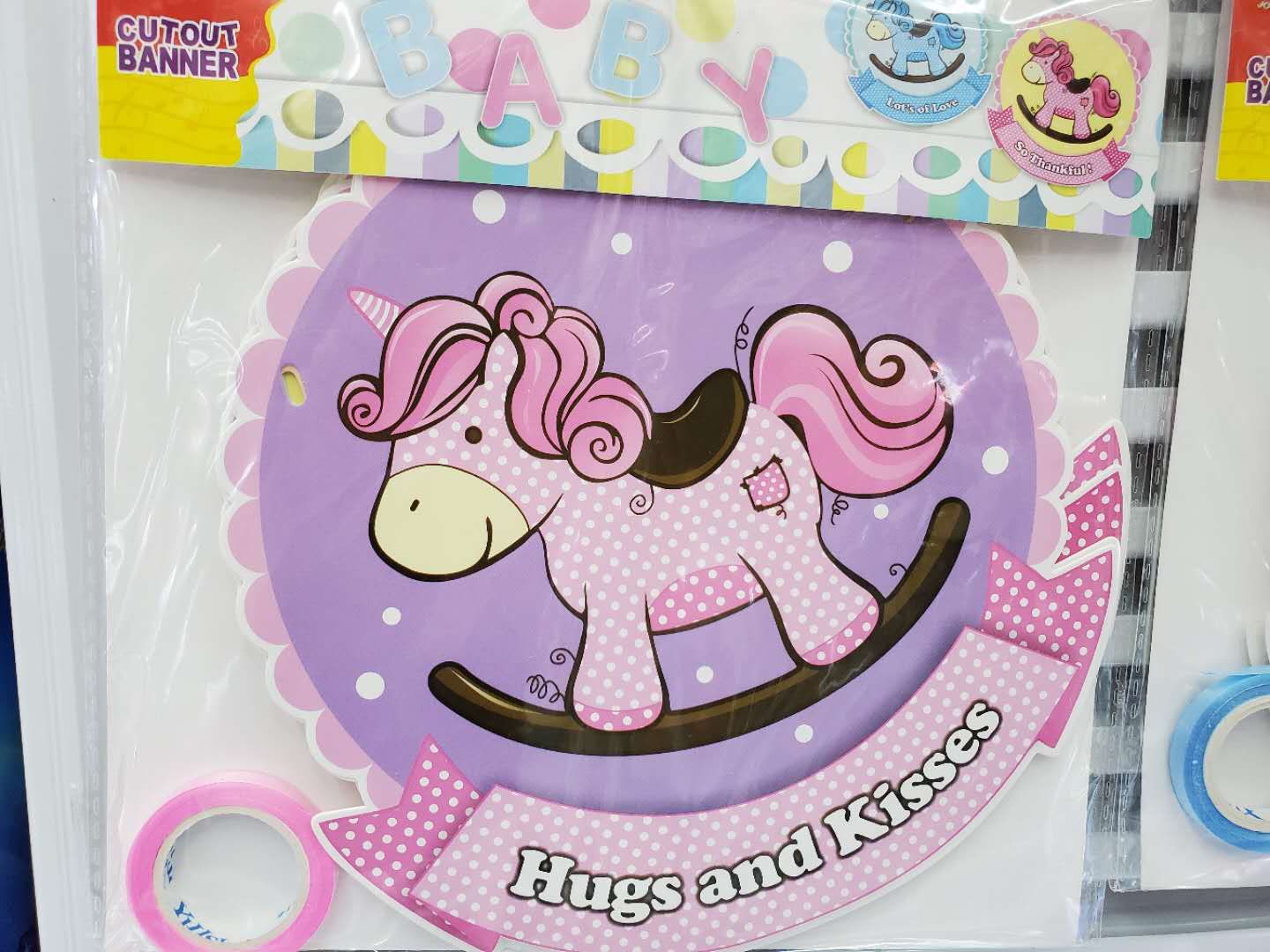 Birthday banner card