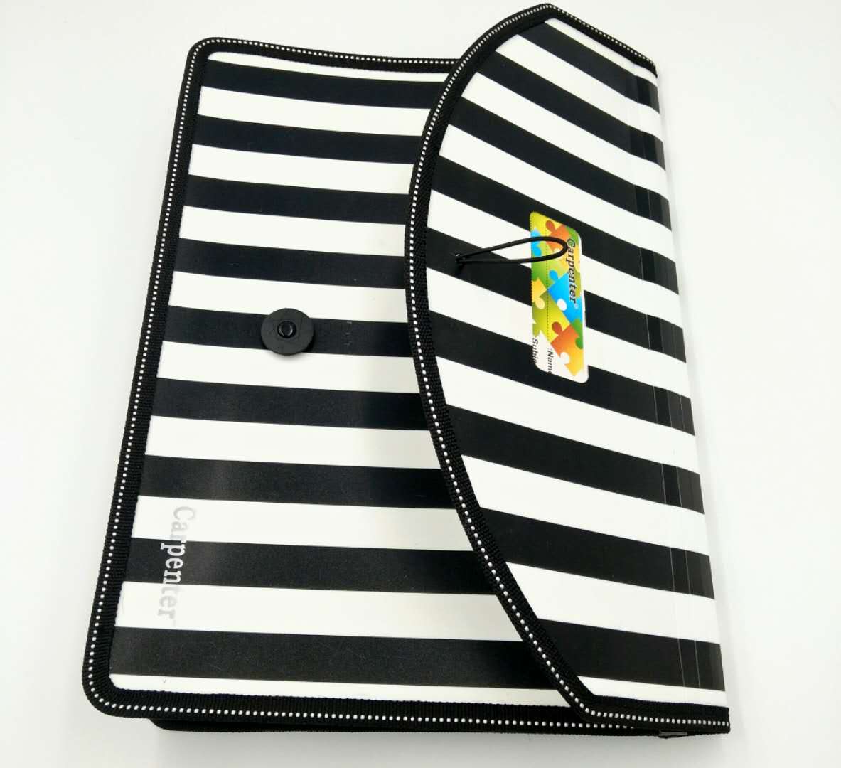 自产自销 竖条纹文件袋 学生 试卷袋 办公文件袋 资料袋 收纳袋详情6