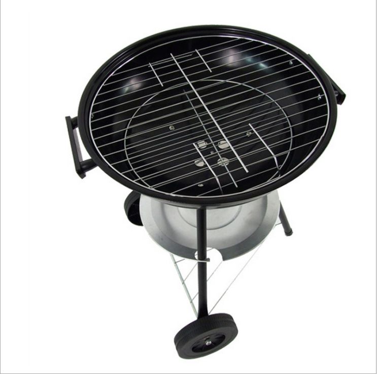 Outdoor covered barbecue grill, 17-inch apple grill, barbecue grill, BBQ Application Scenario
