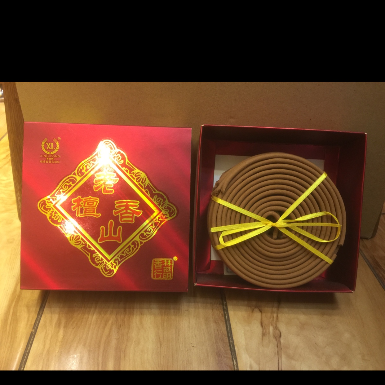 24-hour Old Mountain sandalwood incense coil details Picture