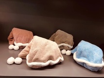 krramel圣诞干发帽速干毛巾洗头擦头发韩国成人吸水干发巾