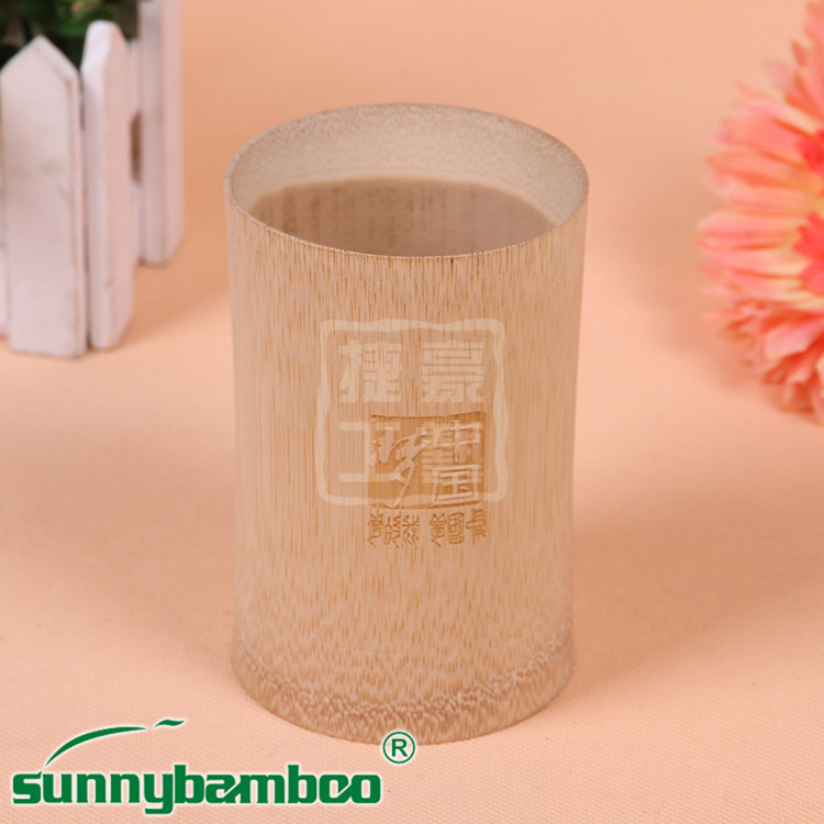 义乌好货 厂家直销 日式清酒杯啤酒杯 筷笼 竹制茶杯详情图2