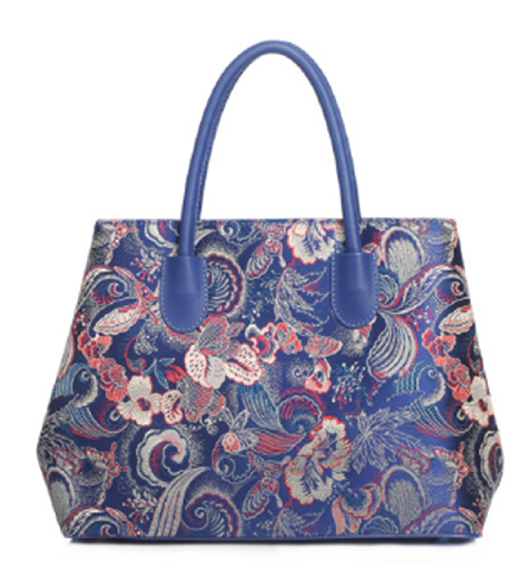 Yiwu Selection YJ008 Blue phoenix handbag /11574 full figure