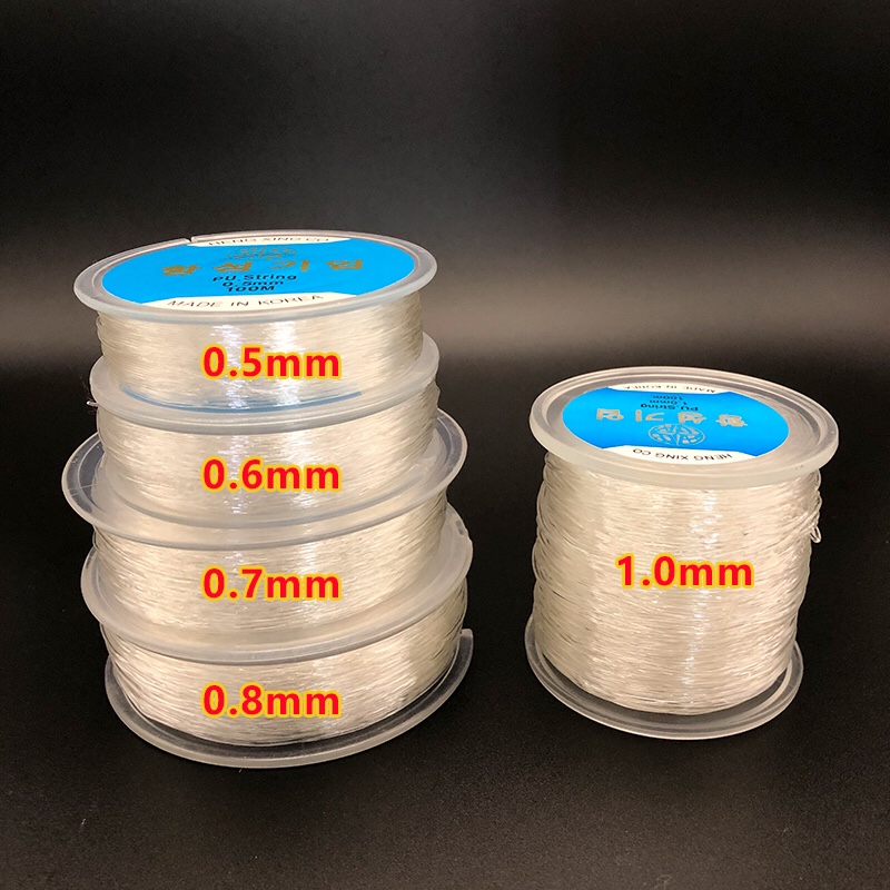 0.8mm Korean crystal thread is resistant to stretching and rebounding details Picture