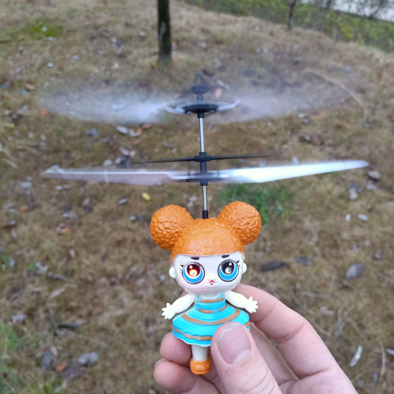 惊喜娃娃儿童玩具 悬浮遥控充电防撞耐摔感应飞行器 手上玩具详情4