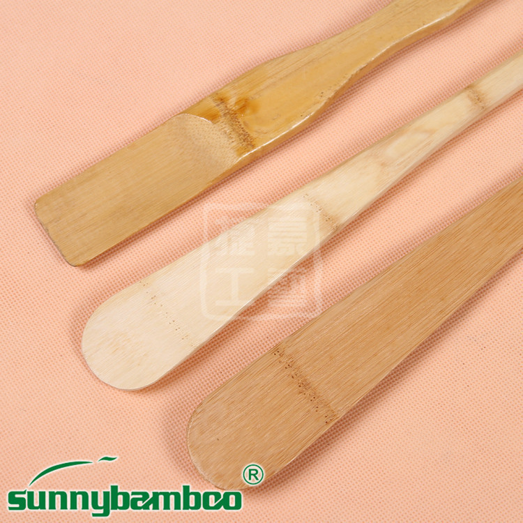 义乌好货 新款创意木鞋扒 竹节金黄色鞋扒扁 木质家居用品详情图2