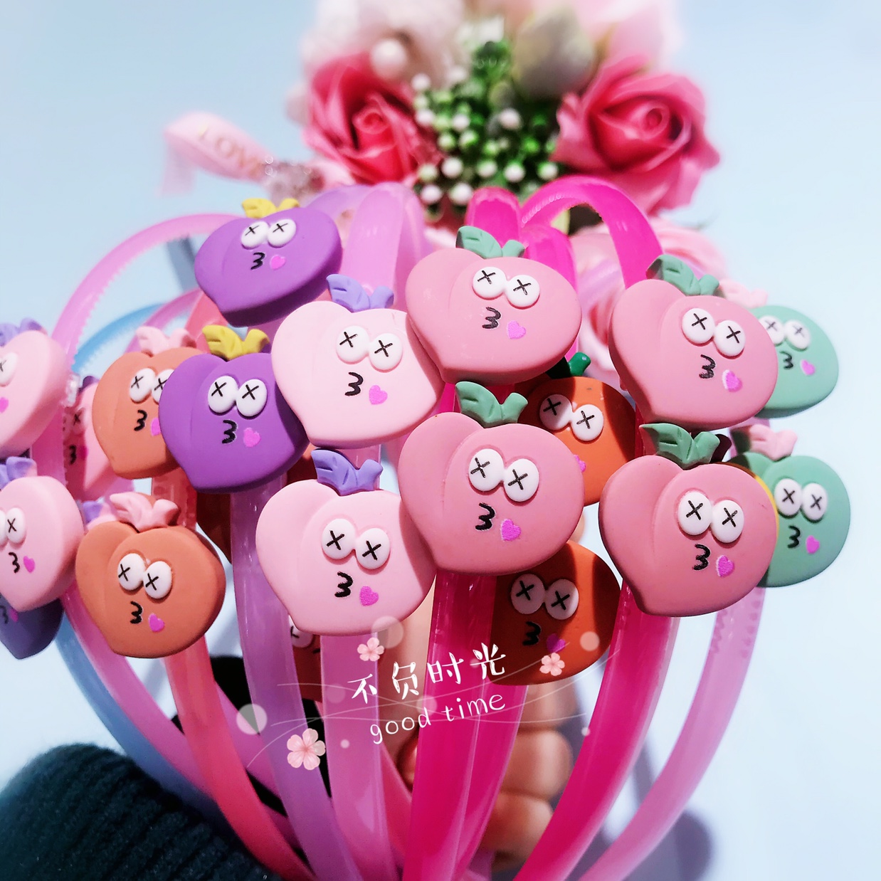 Cute apple studs thumbnail